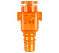 Triple vanne de sécurité - Valve de vidange rapide en acier inoxydable PVC | Vanne de vidange rapide en acier inoxydable PVC - Valve jetable - Anti-odeurs - Anti-insectes - Coupe-vent - Pour salle de