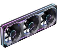 Triple Ventilateur de boitier Jonsbo XA-360B Reverse RGB - 36cm (Noir)