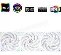 Triple Ventilateur de boitier Thermalright TL-UB RGB - 36cm (Blanc)