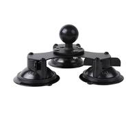 Triple Ventouse avec Boule de 38 mm, Base Robuste à 3 ventouses Compatible avec Les Supports RAM et Autres Bras à Double Prise de Taille C