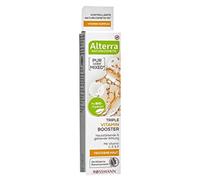 Triple Vitamine Booster - Sérum pour le visage avec huile de jojoba bio, vitamine C, E & F - Cosmétique naturel - Pour peaux sèches - 15 ml