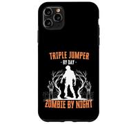 Tripler Jumper by Day Zombie by Night Triple Jump Halloween Coque pour iPhone 11 Pro Max