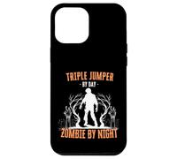 Tripler Jumper by Day Zombie by Night Triple Jump Halloween Coque pour iPhone 12 Pro Max