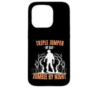 Tripler Jumper by Day Zombie by Night Triple Jump Halloween Coque pour iPhone 15 Pro
