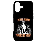 Tripler Jumper by Day Zombie by Night Triple Jump Halloween Coque pour iPhone 17