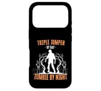 Tripler Jumper by Day Zombie by Night Triple Jump Halloween Coque pour iPhone 17 Pro