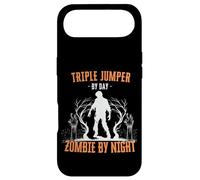 Tripler Jumper by Day Zombie by Night Triple Jump Halloween Coque pour iPhone Air