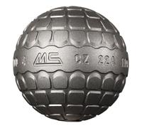 Triplette MS CZ - striée INOX - Dure - 74mm - 710 GR