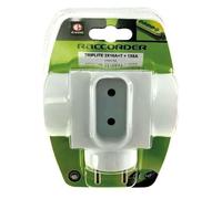 Triplite 2X10/16A + T/1x6A blanc