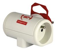 Multiprise triplite 16A rotative 180° - blanc - Zenitech