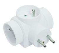 Triplite - 3x16A - Blanche, conforme NF