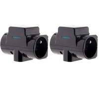 Triplite parafoudre 2X 16A 2P+T + 1x6A 2P - Noir (Lot de 2)