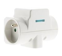 Triplite parafoudre 2x16A+1x6A Blanc