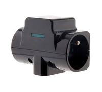 Triplite parafoudre 2x16A 2P+T + 1x6A 2P - Noir - Zenitech