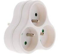 Triplite triangulaire blanche 3 x 16 A Zenitech