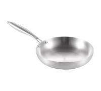 Triply Poêle à frire en acier inoxydable 304 à trois couches de 28 cm | Poêle professionnelle à steak pour la maison ou la cuisine à induction au gaz Utilisation quotidienne Pro