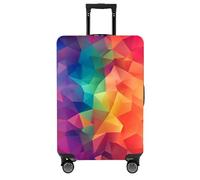 Tripnuo Housses de Valise Élastiques Compatibles Avec les Valises de 18 à 32 pouces, Housses de Protection Lavables Pour Valises Suitcase Luggage Cover (Rhombus, XL)