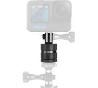 Tripod Adapter for GoPro, 360 Degree Aluminum Alloy Mounts for Hero 12/11/10/9/8/7/6/5/4/3 Action Cameras