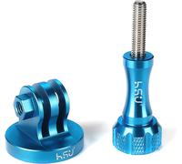Tripod Adapter for GoPro, Tripod Mount for Hero 12/11/10/9/8/7/6/5/4/3 Action Camera (Blue)