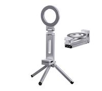 Tripod Magnétique | Mini Trépied En Aluminium Pour La Photographie Et La Vidéo Du Téléphone | Clip De Support Rotatif Portable Pliant Pour Smartphone, Téléphone Portable, Maison, Gymnase, Entraînement