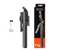 Tripod Selfie Stick, Compact Wireless Telescopic Stand, 2-in-1 Shock-Proof Phone Tripod, Lightweight Portable Design, for Travel Photography Vlog Camping Live Streaming Use, 1.38x2.99x67.24 inches