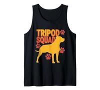 Tripod Squad Dog Three Legs Resilience Support - Débardeur