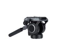 Tripod Stand, Monopode en Fibre de Carbone avec rotule Fluide vidéo à Verrouillage par pédale, 186 cm, 3 en 1, for Appareil Photo Reflex numérique.(Fluid Head)