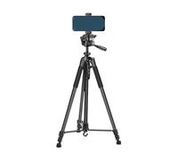 Tripod Stand, Trépied Complet de 1,7 m for Smartphone avec éclairage d'appoint intégré, Support extérieur et tête pivotante 3D à 360°(Style1)