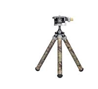 Tripod, Trépied adapté aux caméras sans Miroir, Compatible avec la Fiber de Carbone GoPro Action,for Parts(Camouflage)