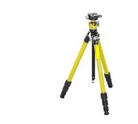 Tripod, Trépied de caméra Portable en Fiber de Carbone, série LY-224C + LH-25R Hydrogen Zero Phantom Color,for Parts(LY-224CinLH-25R y)