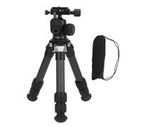 Tripod Tripod Fibre de Carbone Pliable de 13 LB avec Mini Trépied à 360 ° Ball Head Tripod pour la Caméra DSLR de Voyage en Direct