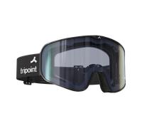 Tripoint - Tumba Peak - Masque ski Matt Black - Smoke W Blue Multi Photocromic Cat 1-3