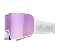Tripoint - Tumba Peak Matt White Purple Purple Multi - Masque de Ski
