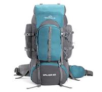 Tripole Sac À Dos Walker 65 litres | Cadre Intérieur avec Tige Métallique | Housse De Pluie | Ouverture Inférieure | Section Ordinateur Portable (Vert d'eau)