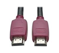 Tripp Lite 10ft Premium Hi-Speed HDMI Cable w Grip Connectors 4Kx2K@60Hz 10' - Câble HDMI avec Ethernet - HDMI mâle pour HDMI mâle - 3.05 m - blindé - noir - moulé