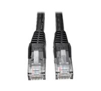 Tripp Lite 3FT Cat6 RJ45 Mâle Gigabit Snagless Moulé UTP Patch Cable - Noir