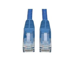 Tripp Lite 5ft Cat6 Gigabit Snagless Molded Patch Cable RJ45 M/M Blue 5' - cordon de raccordement - 1.5 m - bleu