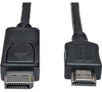 Tripp Lite 6ft DisplayPort to HDMI Adapter Cable Vidéo / Audio Cable DP M/M 6