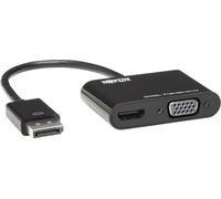 Tripp Lite Adaptateur DisplayPort vers HDMI VGA Convertisseur 4K x 2K @ 24/30Hz DP vers HDMI VGA DPort 1.2