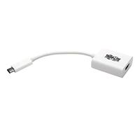 Tripp Lite USB C to HDMI Video Adapter Converter 4Kx2K M/F, USB-C to HDMI, USB Type-C to HDMI, USB Type C to HDMI 6in - Adaptateur vidéo externe - USB-C 3.1 - HDMI - blanc