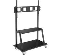 Tripp Lite by Eaton Chariot TV Roulant Robuste pour écrans Plats de 60" à 105", roulettes verrouillables (Noir) (DMCS60105XXDD)