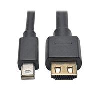 Tripp Lite Câble Adaptateur Actif Mini DisplayPort 1.2a vers HDMI 2.0 avec Prise HDMI 4K HDCP 2.2, 10' (P586-010-HD-V2A)