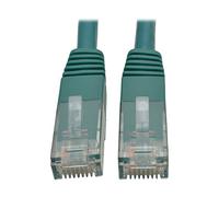 Tripp Lite Cat6 Cat5e RJ45 Gigabit câble de raccordement moulé M/M 550 MHz Vert 10,7 m 35 '(N200-035-gn)