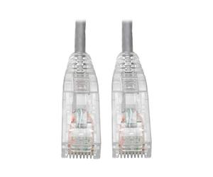 Tripp Lite Cat6 Gigabit Patch Cable Snagless 1 ft. Gris