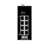 Tripp Lite Commutateur Industriel Gigabit Ethernet 8 Ports avec qualité de Service Ethernet/IP (EIP QoS), 1000 Mbps, Non géré, Montage sur Rail DIN, Plage de température de -40 ° à 75 °C, Garantie 3