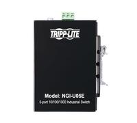 Tripp Lite Commutateur Industriel Gigabit Ethernet à 5 Ports avec qualité de Service Ethernet/IP (EIP QoS), Non géré, Rail DIN et Montage Mural, Plage de température de -40 ° à 75 °C, Garantie 3 Ans