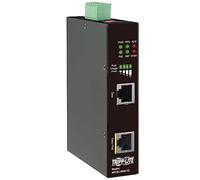 Tripp Lite Injecteur Gigabit Ethernet PoE Industriel Robuste, 1 Port, 90 W PoE++, 1 Gbit/s, Puissance + données jusqu'à 100 mètres, boîtier IP30, prêt pour Montage sur Rail DIN, Garantie 3 Ans