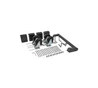 Tripp Lite Kit de Conversion avec poignée et roulettes et Chargeur de Cordon d'alimentation pour 16 appareils AC et USB (CSHANDLEKIT2)