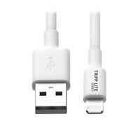 Tripp Lite Câble de chargement / synchronisation Lightning vers USB - Blanc - Câble de données /d'alimentation - USB mâle pour Lightning mâle - 1.83 m - blanc