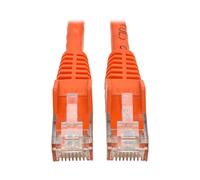 Tripp Lite N201-002-OR Câble réseau Ethernet Gigabit Cat6 RJ45 Orange 550 MHz 0,6 m